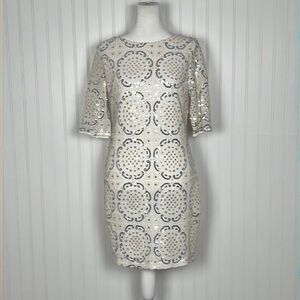 San joy sequin cocktail dress